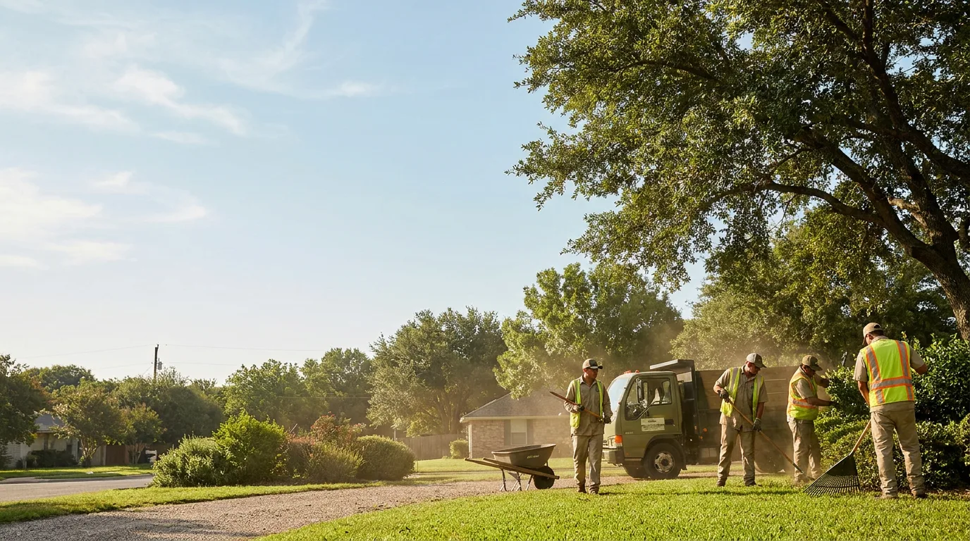 Landscaping in Doucette, TX near me